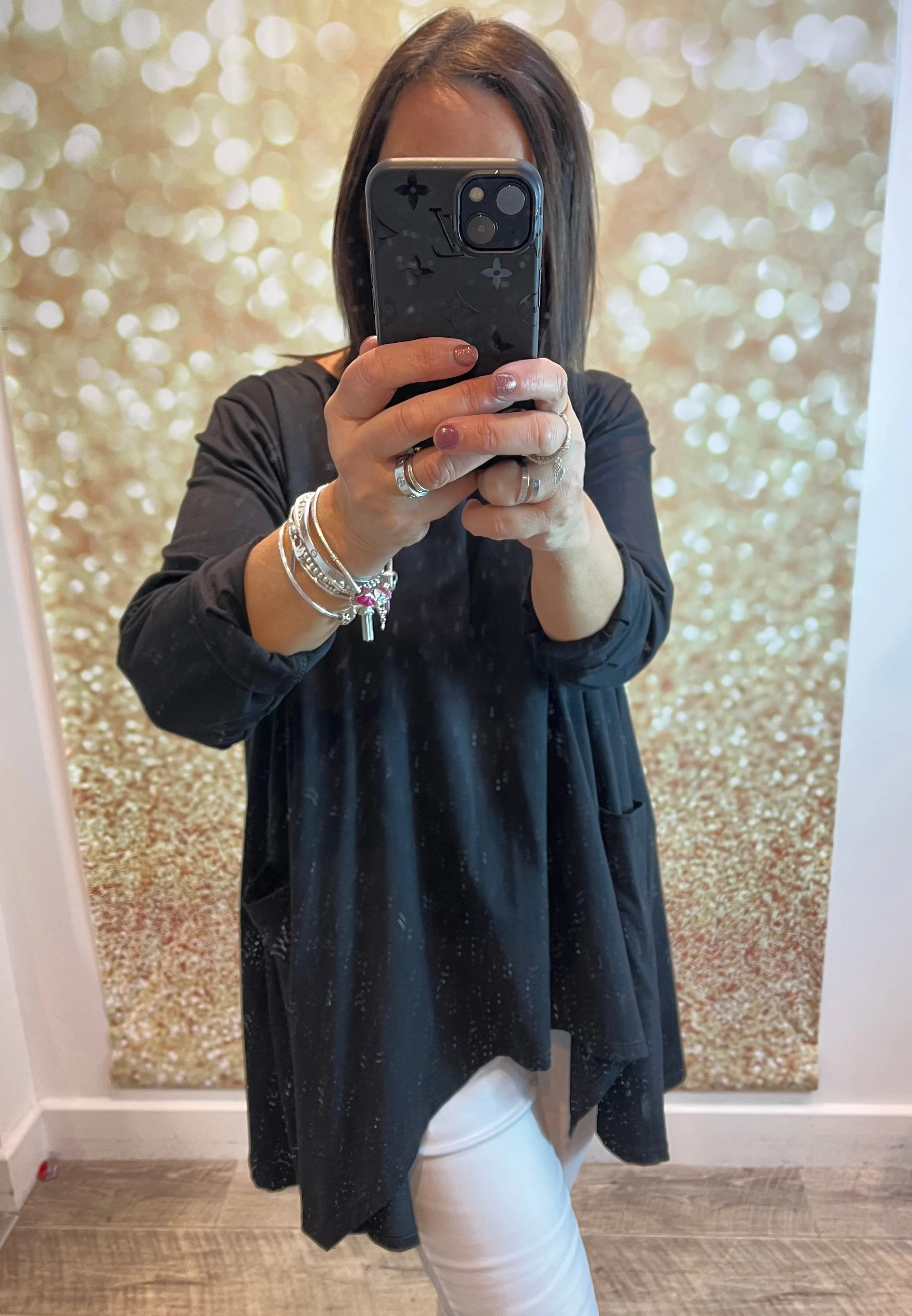 Swing round Neck Jersey Tunic Top