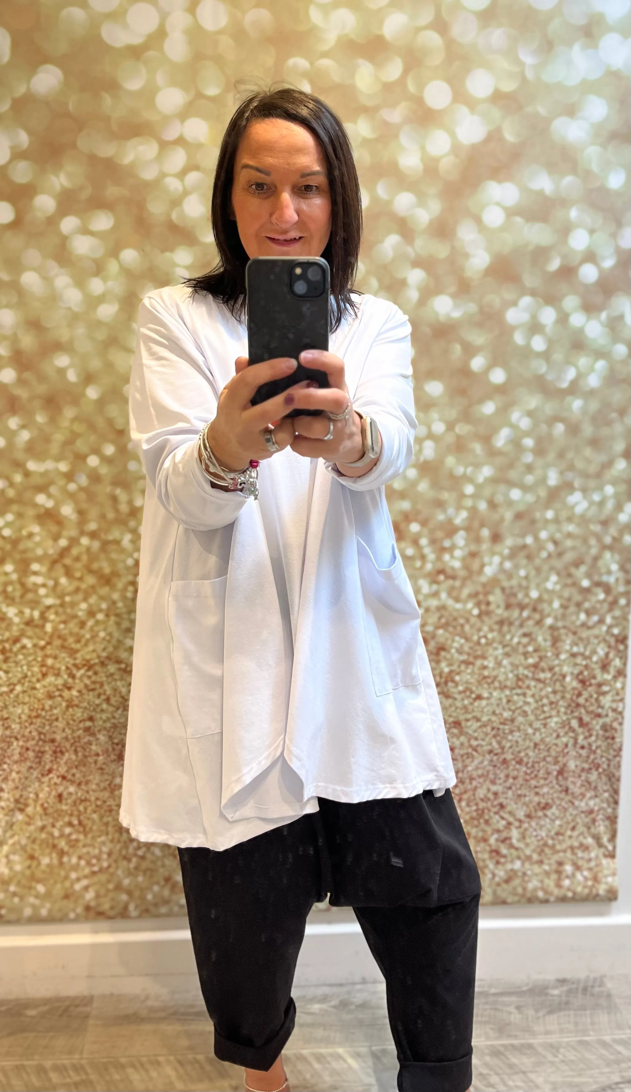 Swing round Neck Jersey Tunic Top