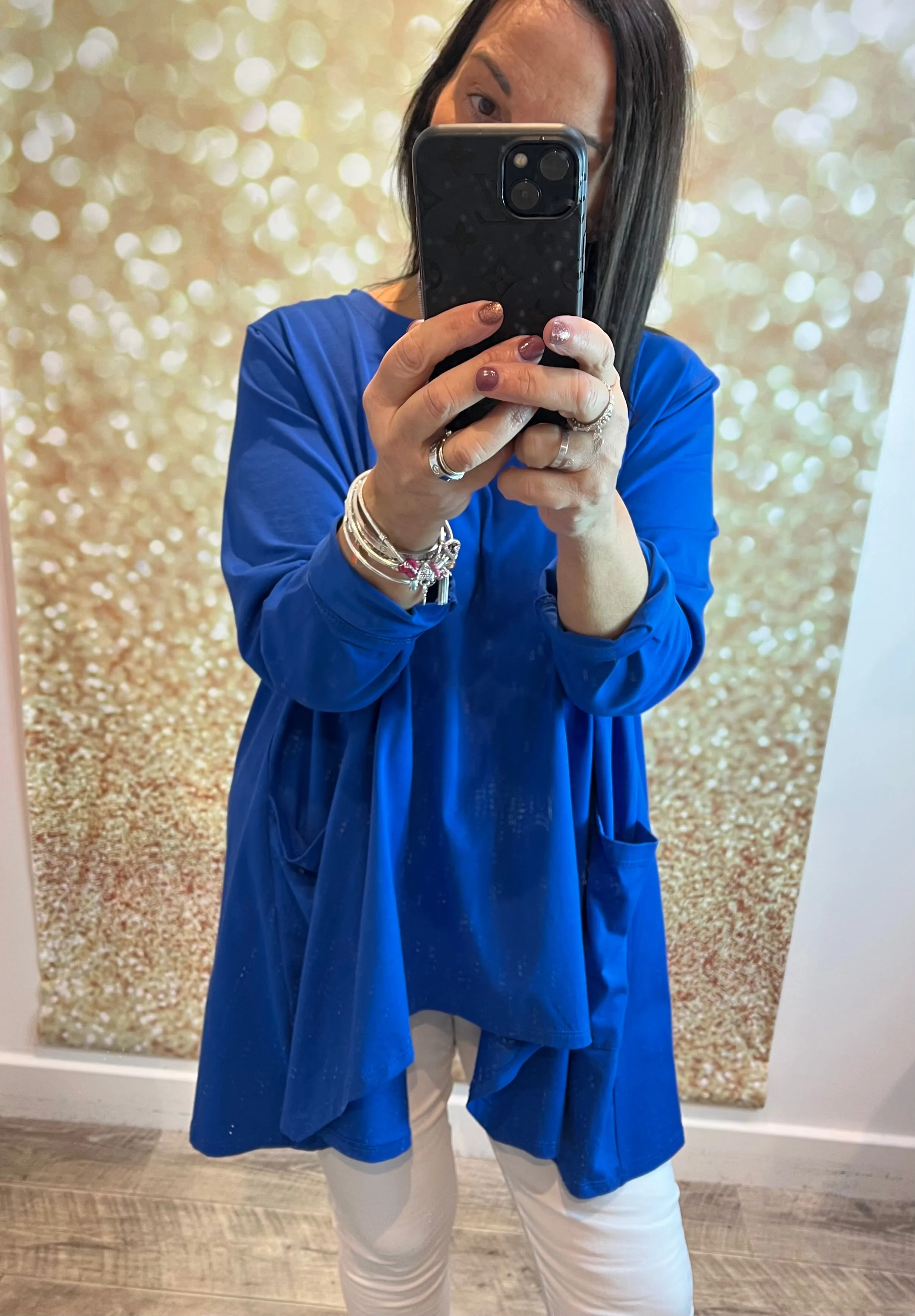 Swing round Neck Jersey Tunic Top