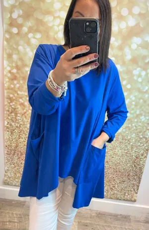 Swing round Neck Jersey Tunic Top