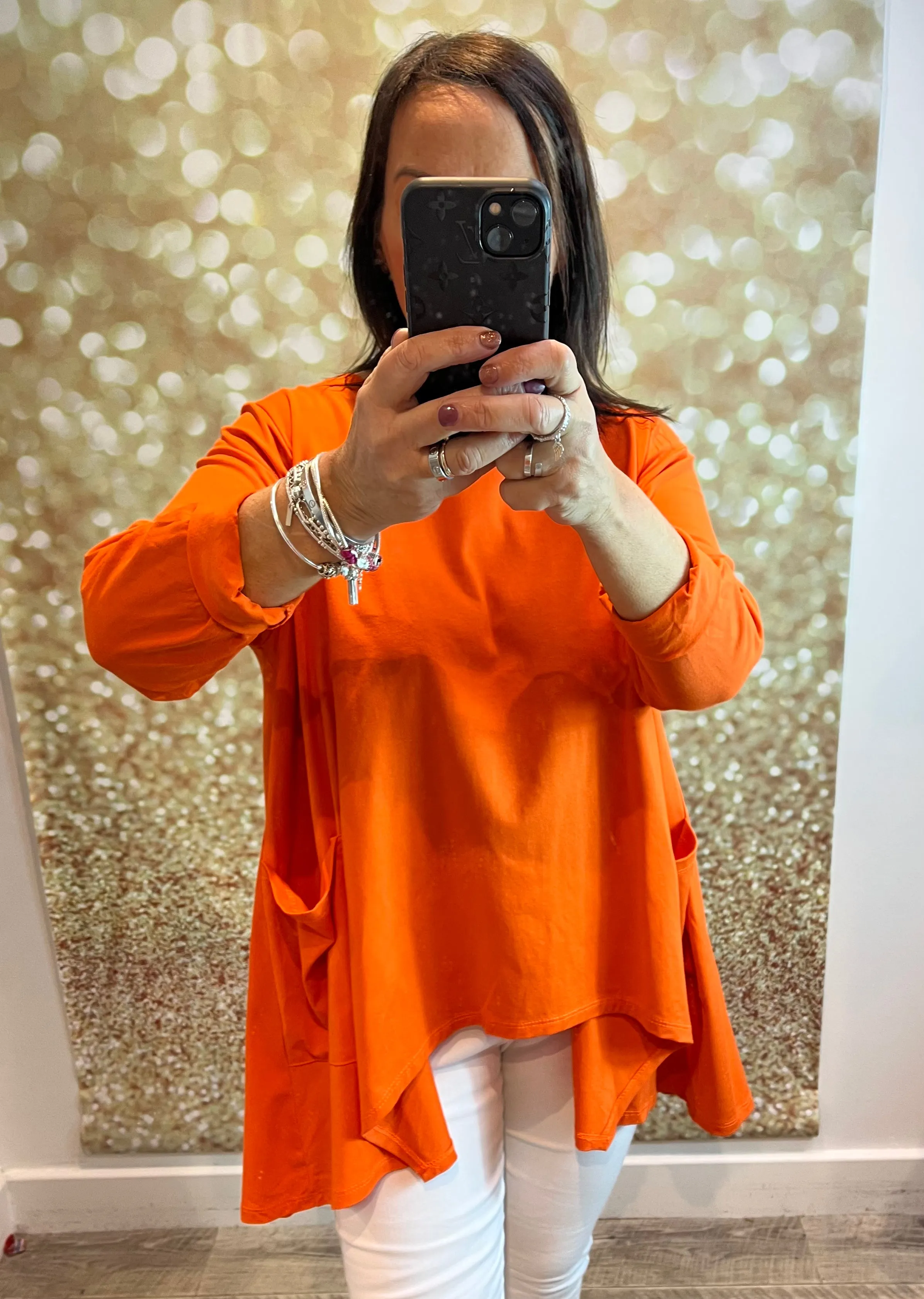 Swing round Neck Jersey Tunic Top