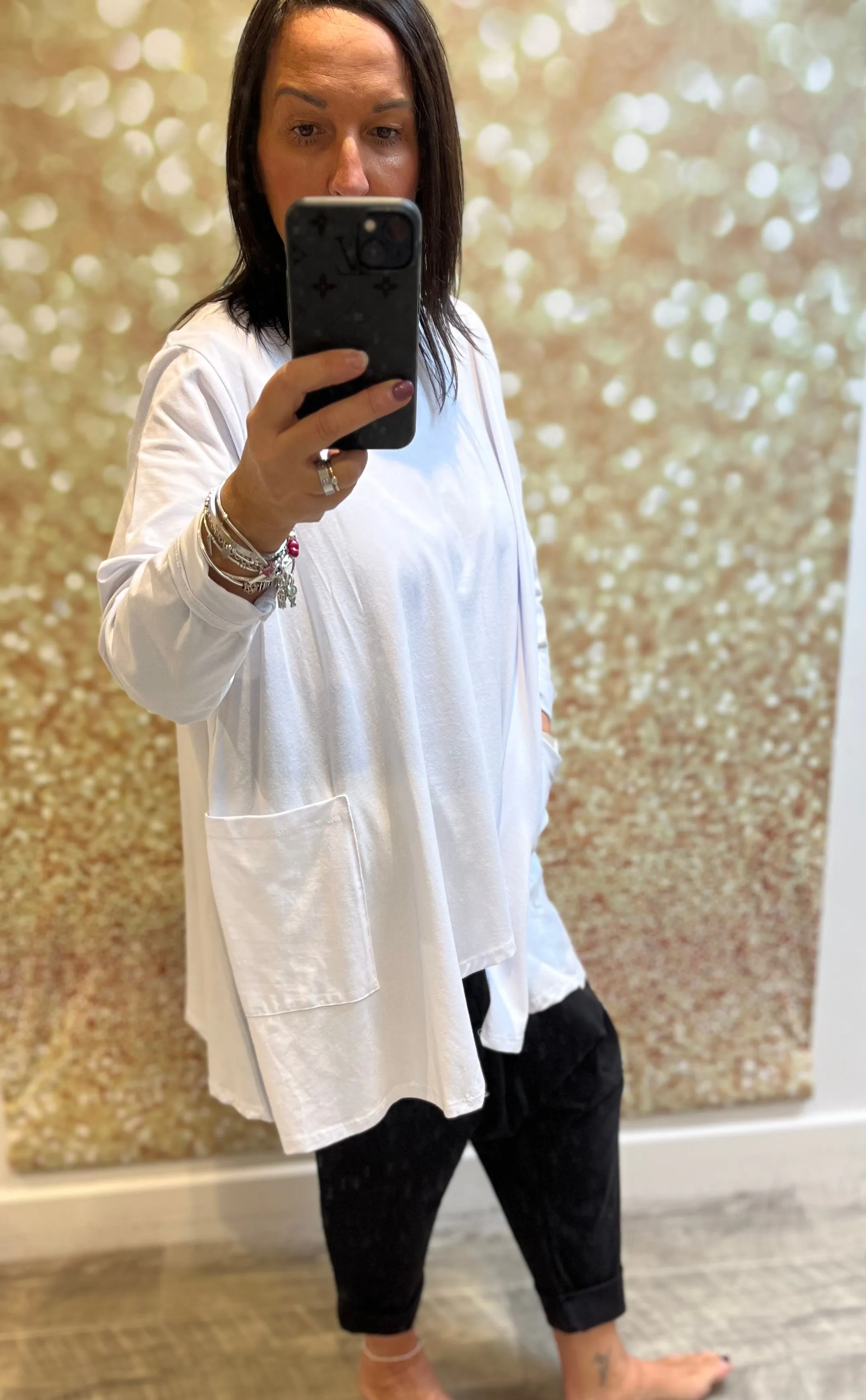 Swing round Neck Jersey Tunic Top