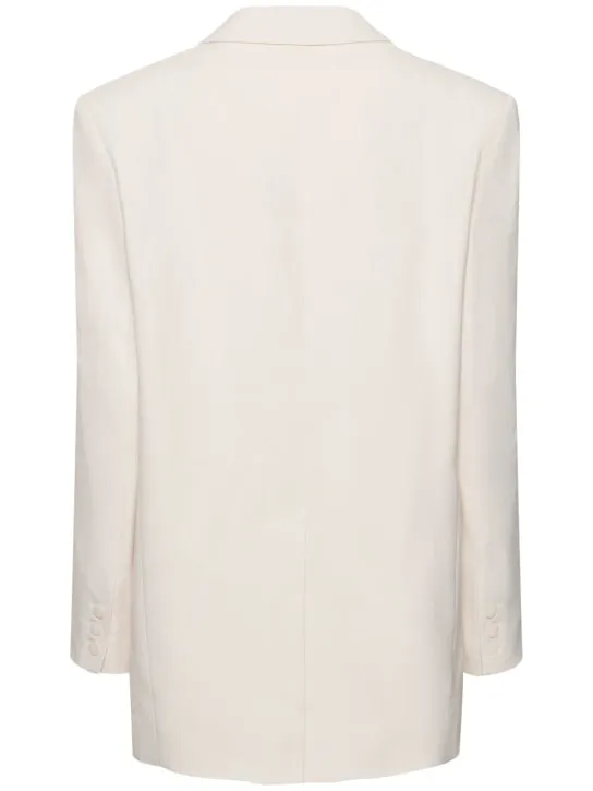 The Frankie Shop   Aiden linen &amp; viscose blazer 