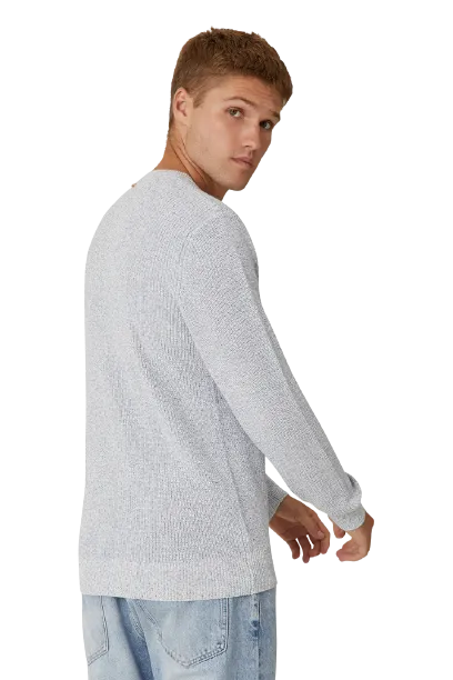 The Kingston Crew Neck Sweater - Light Blue