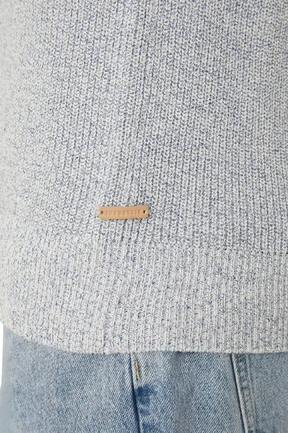 The Kingston Crew Neck Sweater - Light Blue