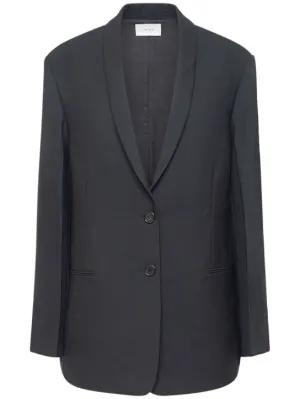 The Row   Cowal wool &amp; mohair twill blazer 