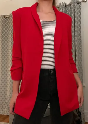 The Scrunch Sleeve Blazer