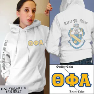 Theta Phi Alpha Crest Hoodie - G185 - SUB