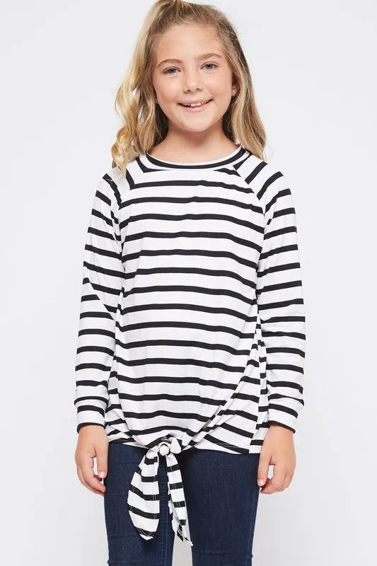 Tied Stripes Tunic