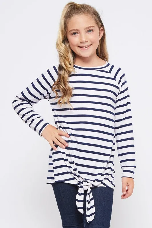 Tied Stripes Tunic