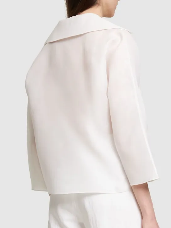 Tory Burch   Cotton silk gazar tunic shirt 