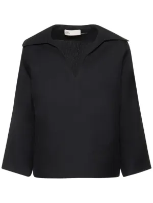 Tory Burch   Cotton Silk gazar tunic shirt 