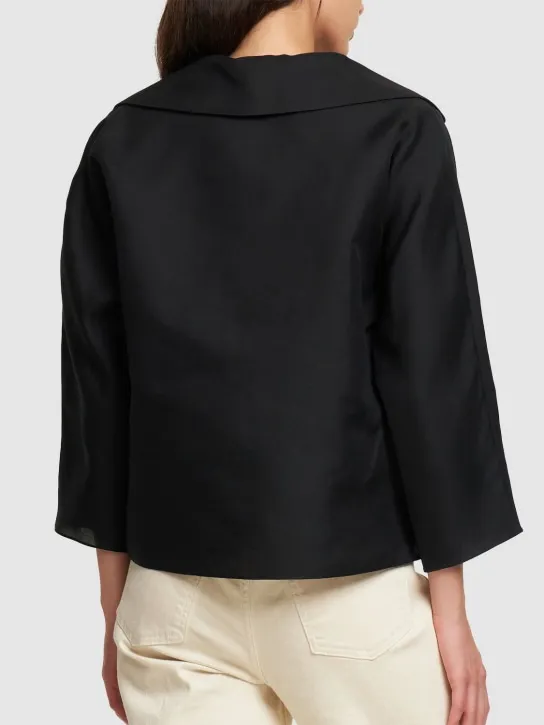 Tory Burch   Cotton Silk gazar tunic shirt 