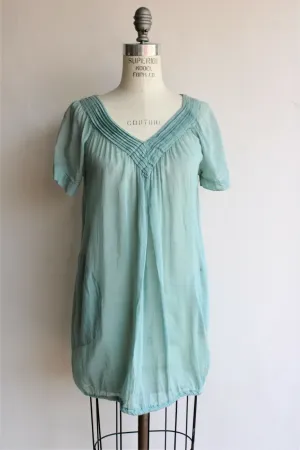 Trinity Anthropologie tunic blouse or dress with pockets, size Small