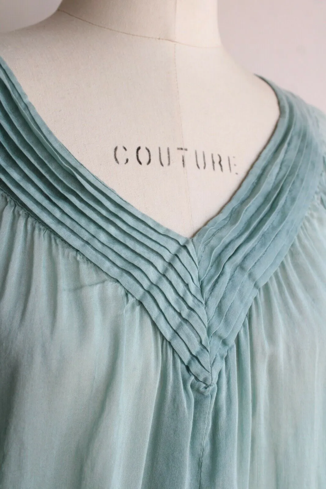 Trinity Anthropologie tunic blouse or dress with pockets, size Small
