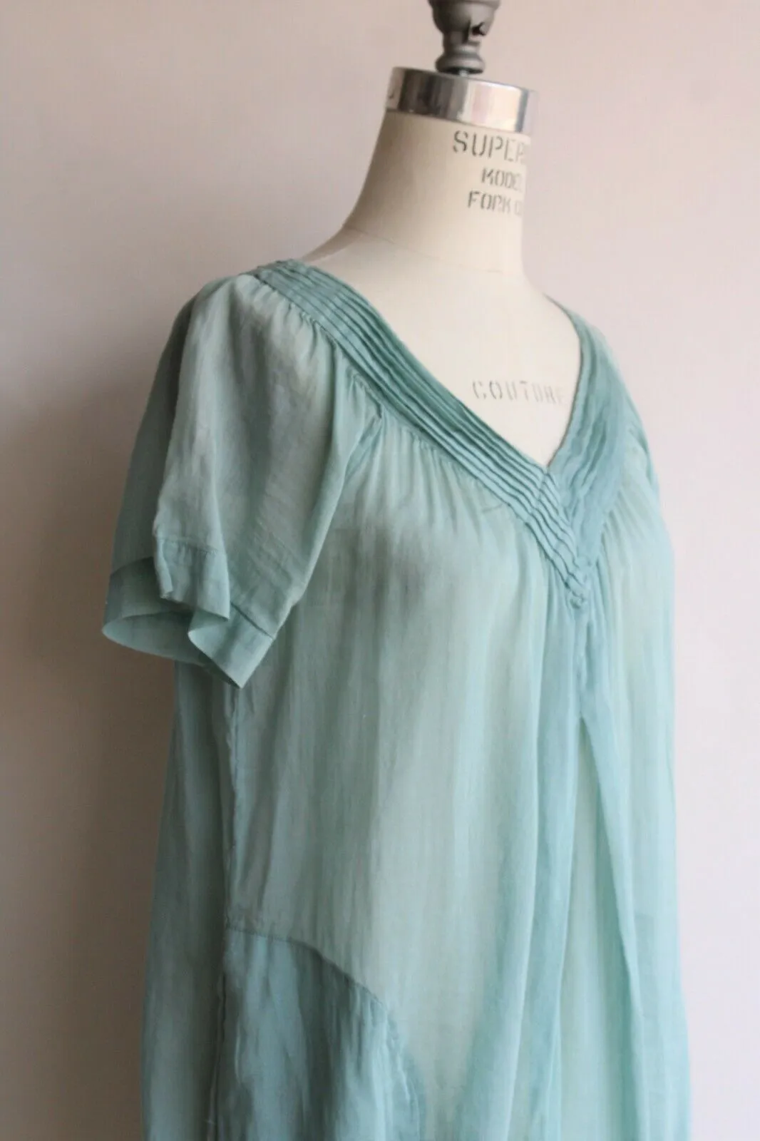 Trinity Anthropologie tunic blouse or dress with pockets, size Small