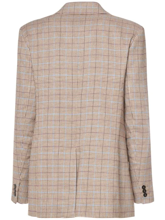 Weekend Max Mara   Peirak cotton &amp; linen blazer 