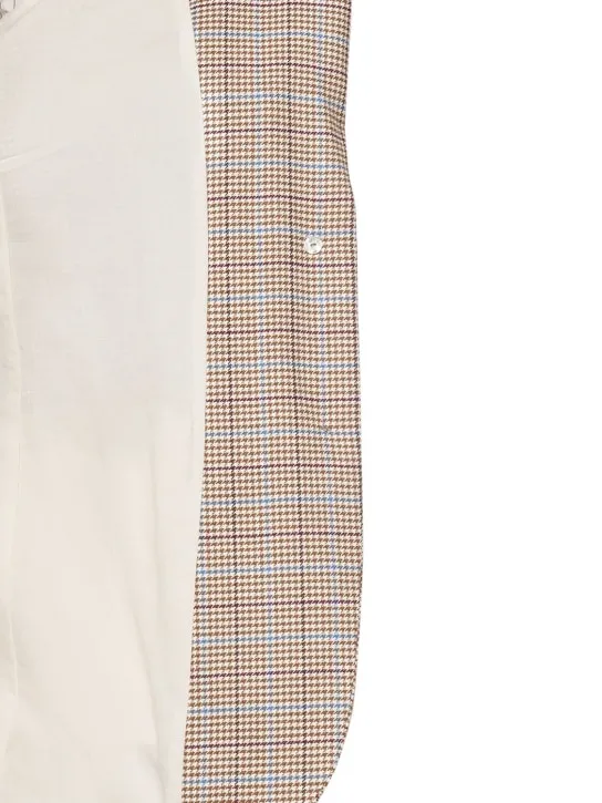 Weekend Max Mara   Peirak cotton &amp; linen blazer 