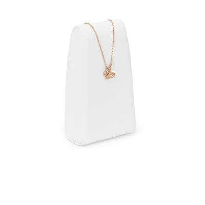 White Microfiber Jewelry Set TT110