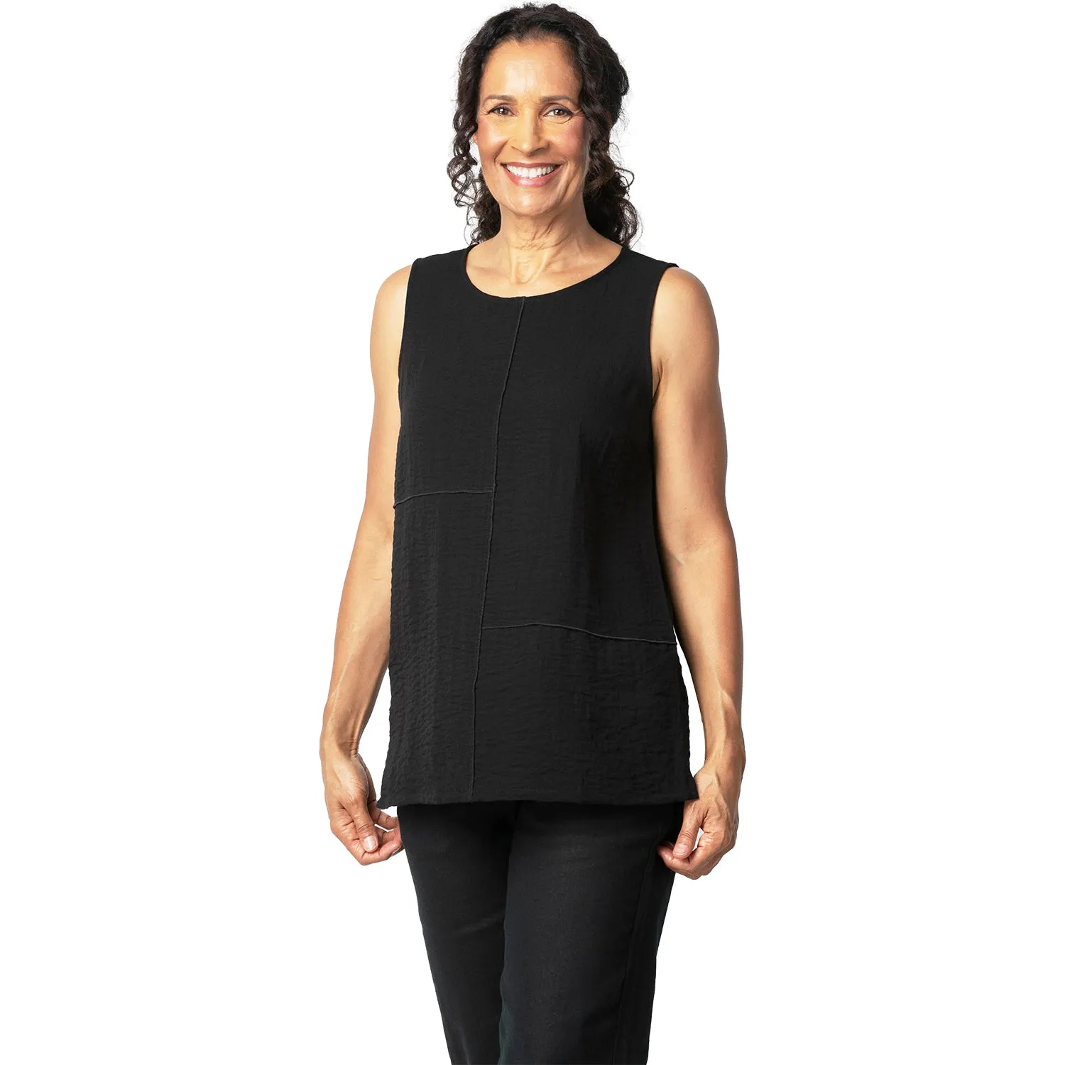 Women's Habitat Pieced Tunic Tank Black