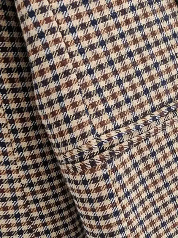 Women’s suit plaid small suit jacket
