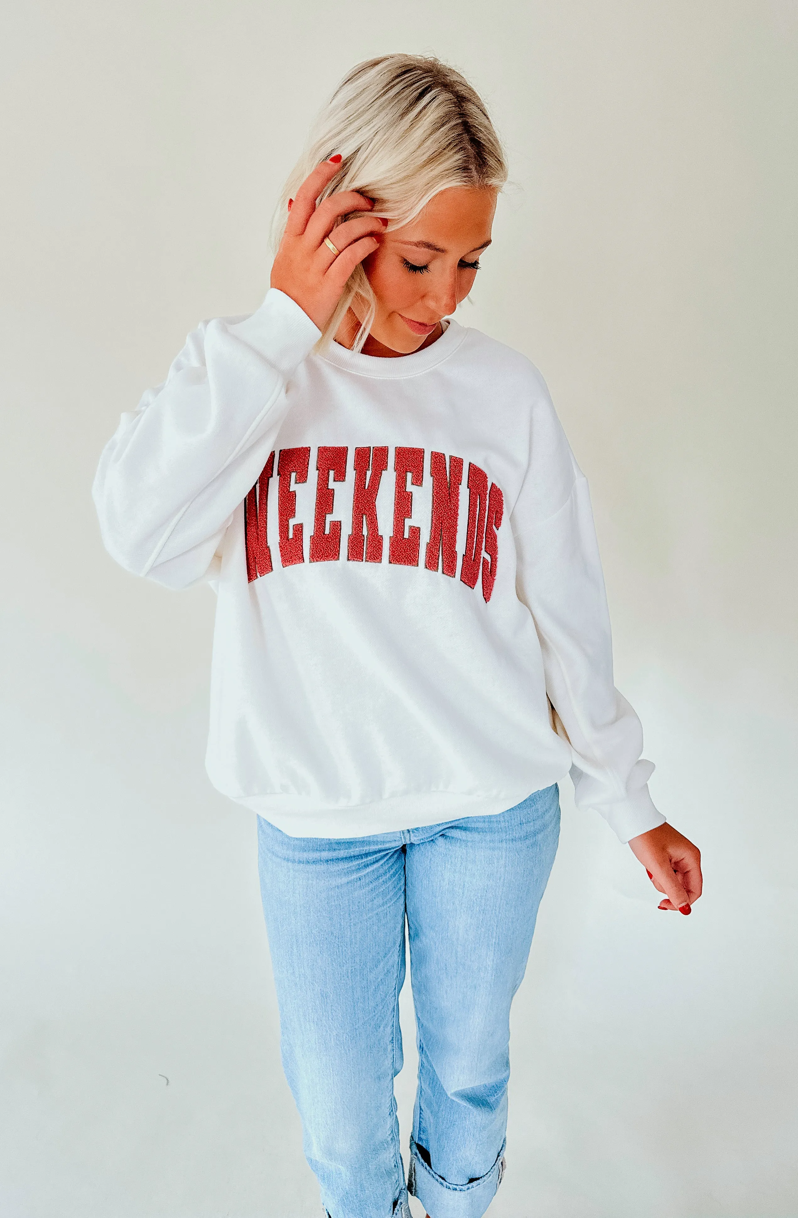 Z SUPPLY WEEKENDS SWEATSHIRT