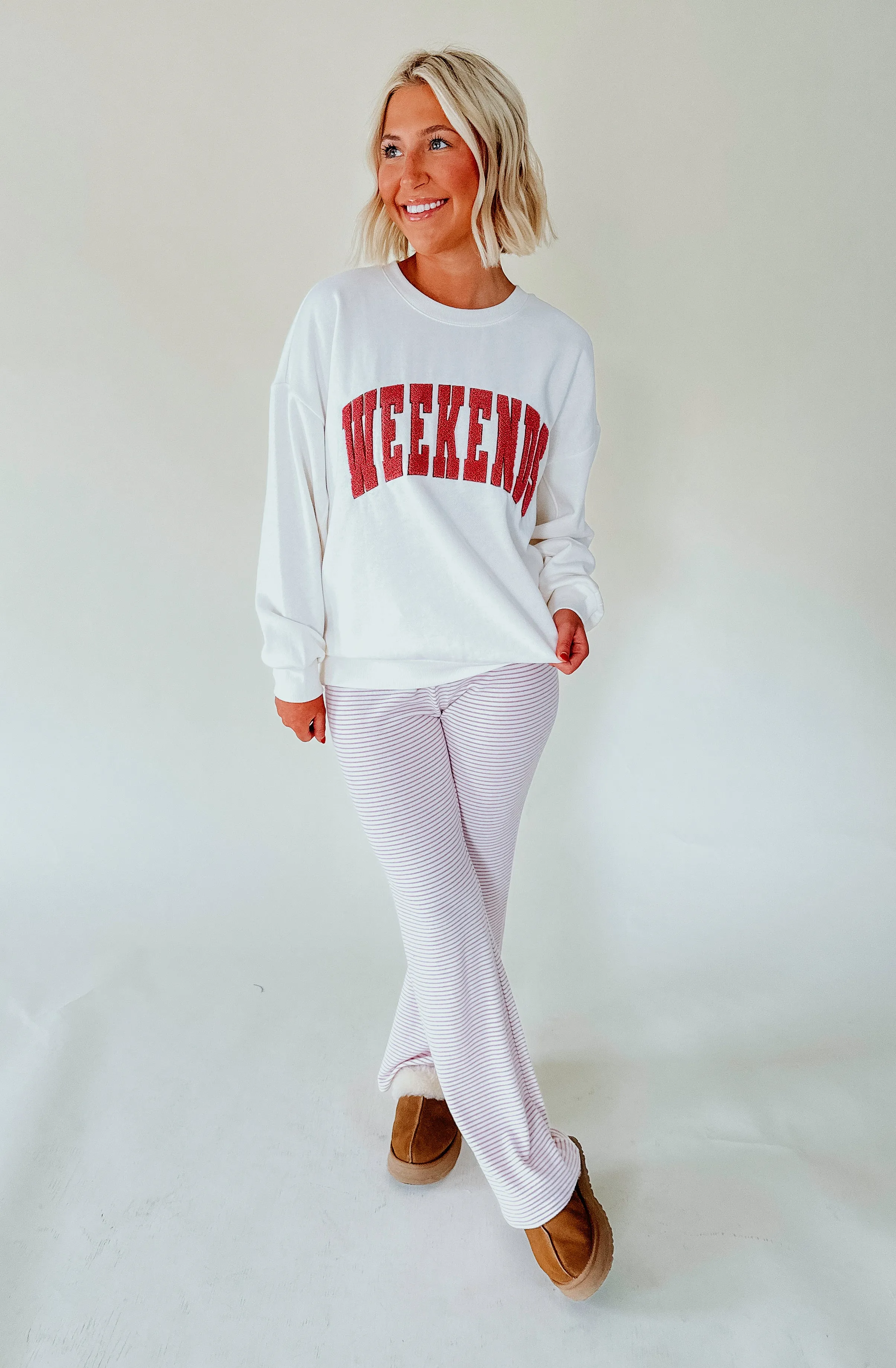 Z SUPPLY WEEKENDS SWEATSHIRT